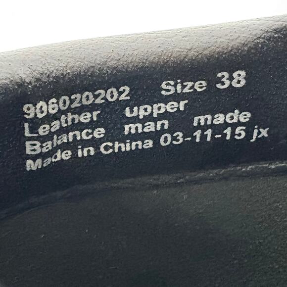 Dansko Professional Black Tooled Leather Clog Cushioned PU Foam Footbed 38 - Picture 6 of 14